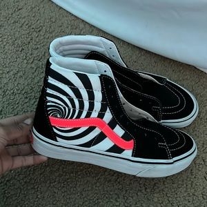 Swirl High Top Vans